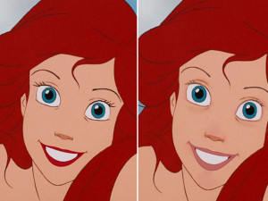 Disney-Prinzessinnen ungeschminkt