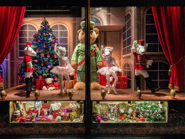 Magische Schaufenster  zu Weihnachten  Louise et H l ne