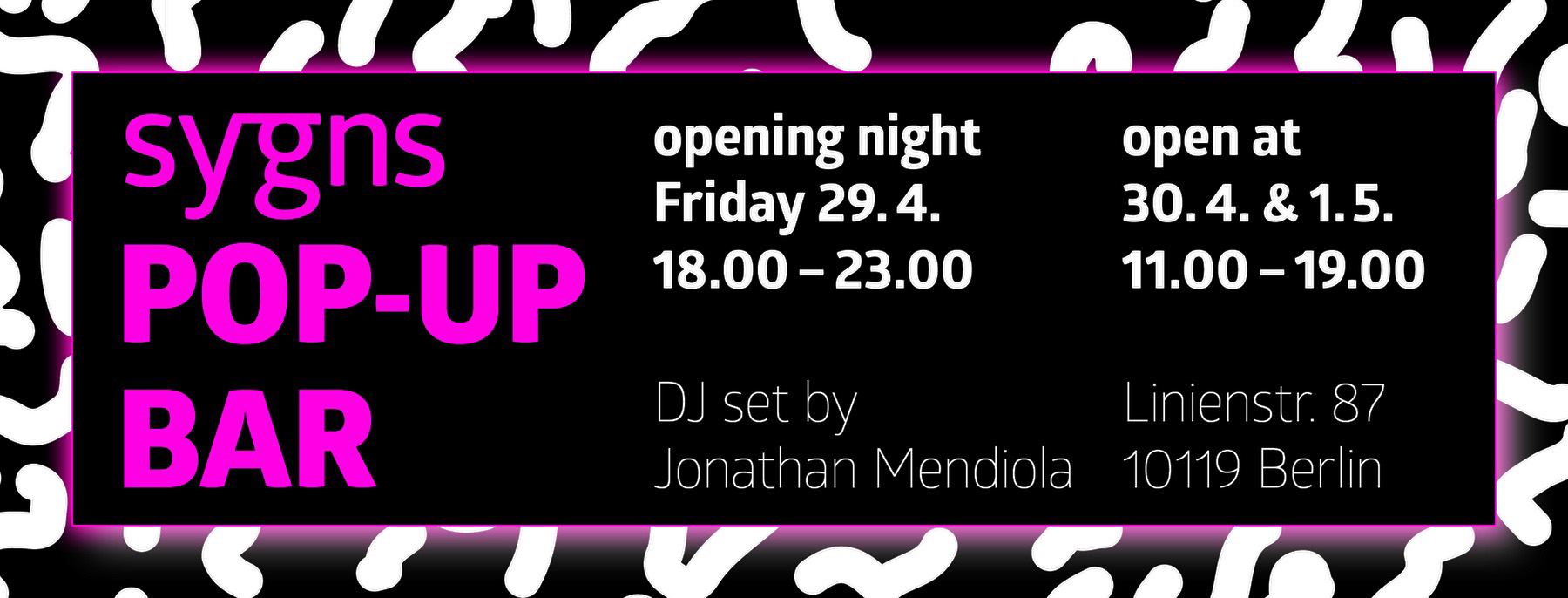 Sygns pop up bar