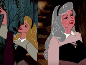 Disney-Prinzessinnen im Alter