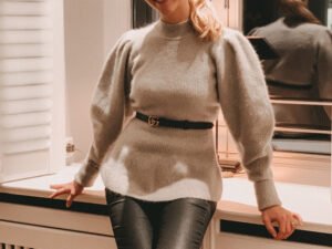 Kuschelpullover stylen