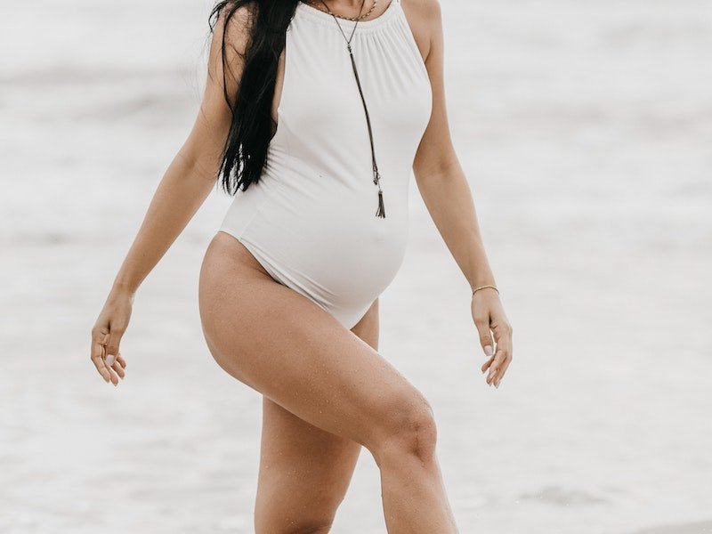 schwanger am strand